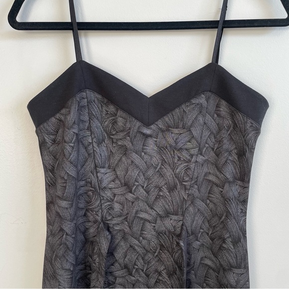 Damzels patterned black/grey dress (S) - Picture 3 of 6